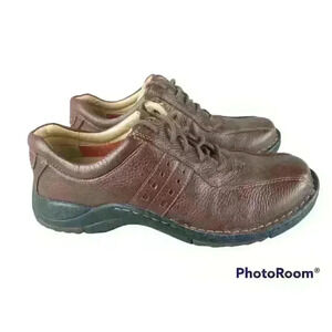Clarks Brown Leather Casual Versatile Lace Up Oxford Shoes 73106 Men’s 10 M